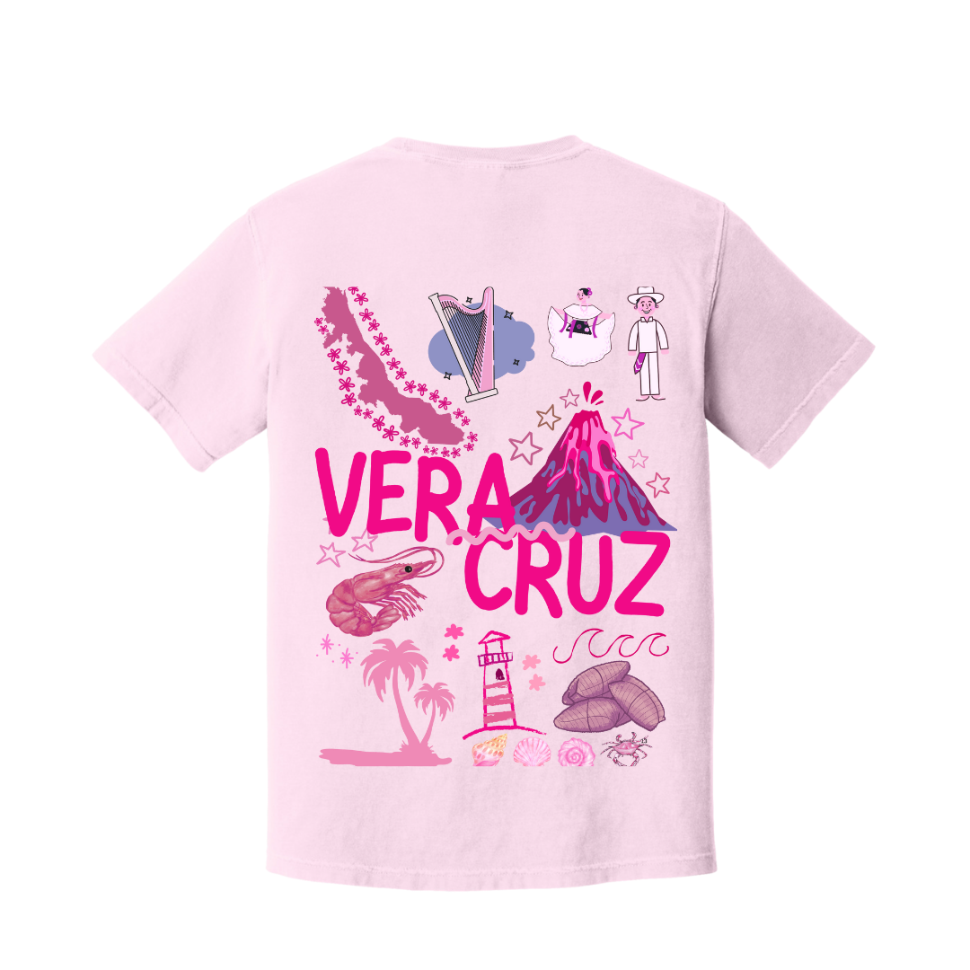 Mexico States Pink Herencia Tee Collection