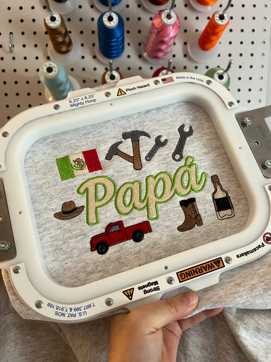 Papa • Embroidered Sweater