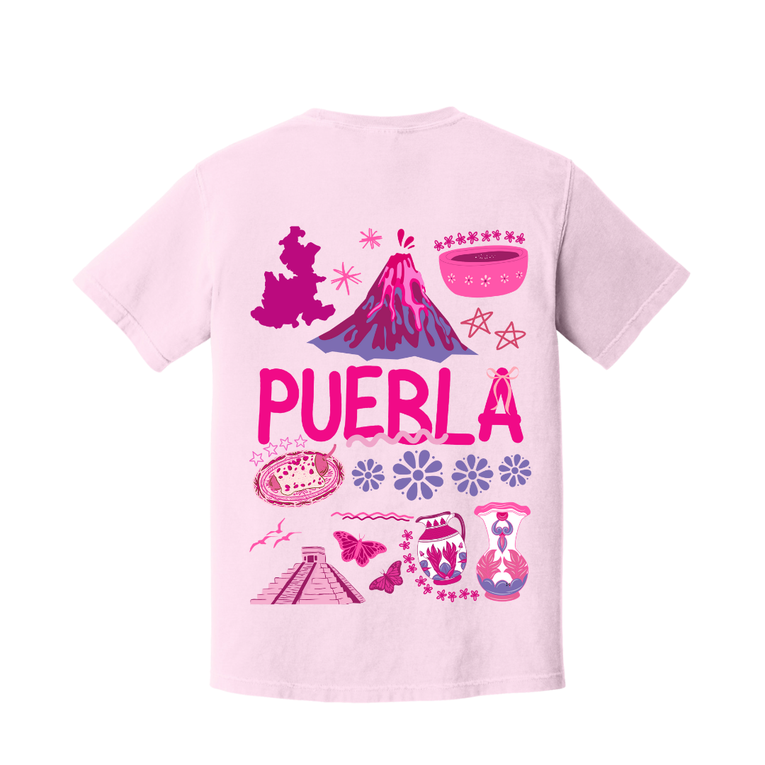 Mexico States Pink Herencia Tee Collection