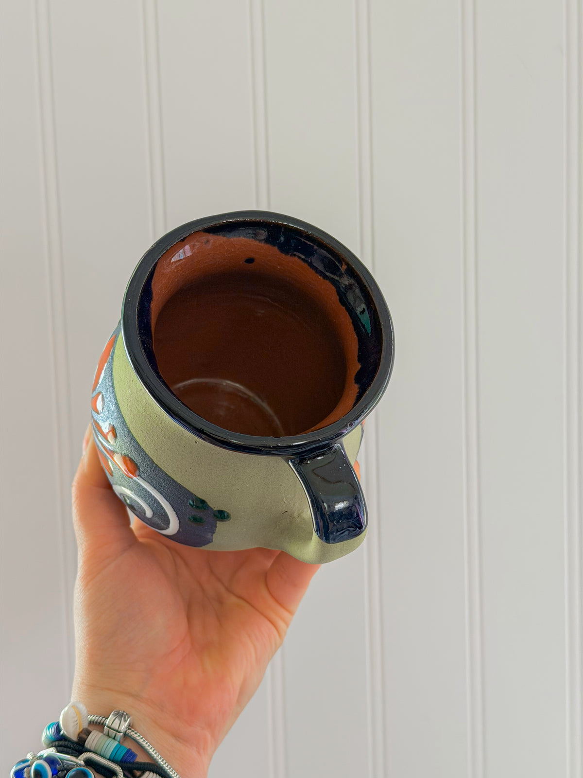 Halloween Theme Engobe Barro Mug