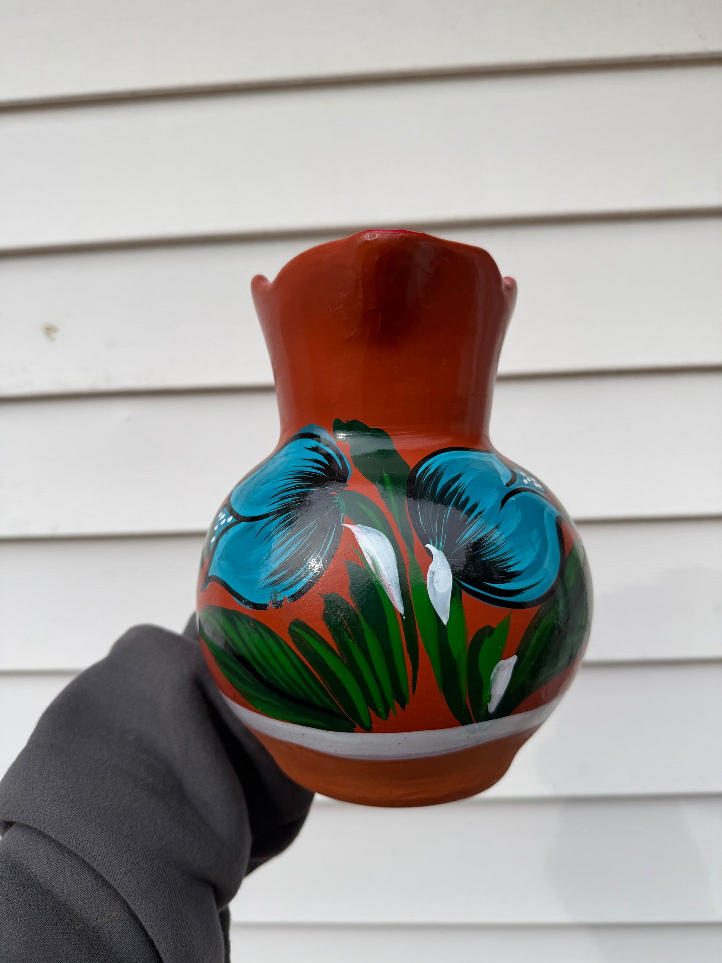 Hand-Painted Barro Pitcher