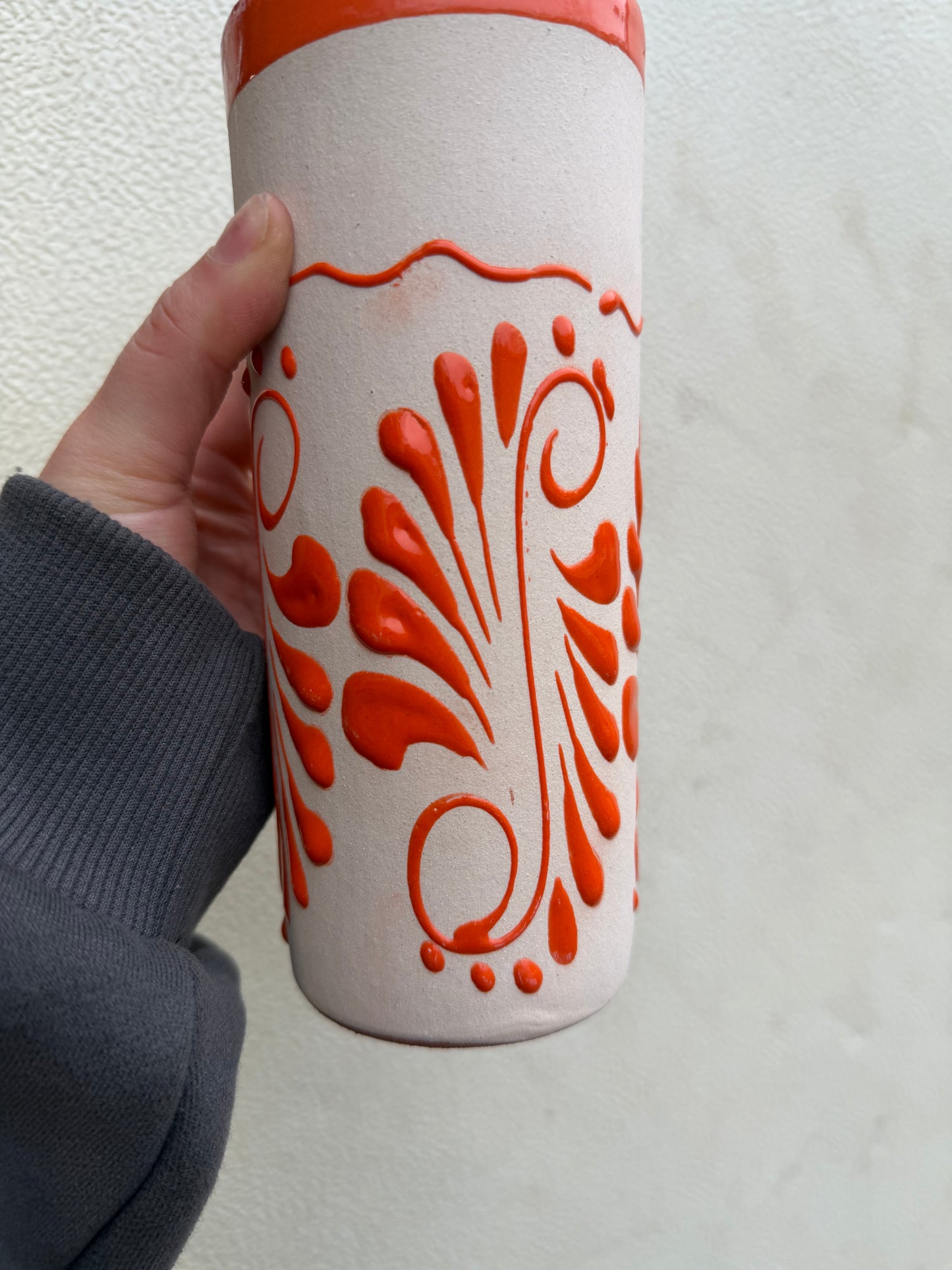 Orange Mexican Barro Cup