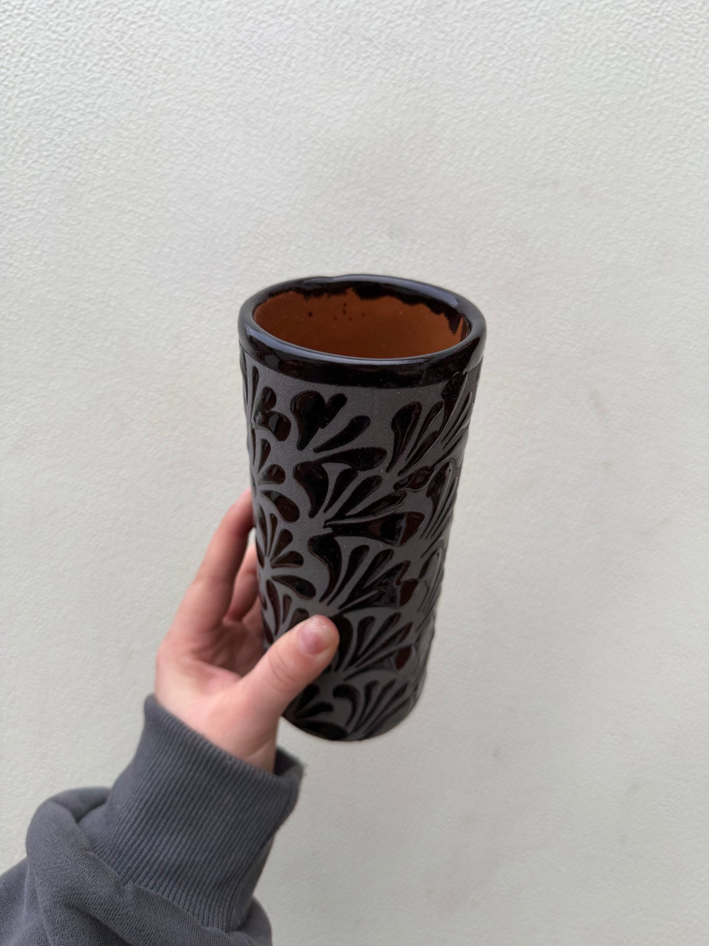 Black & Gray Mexican Barro Cup