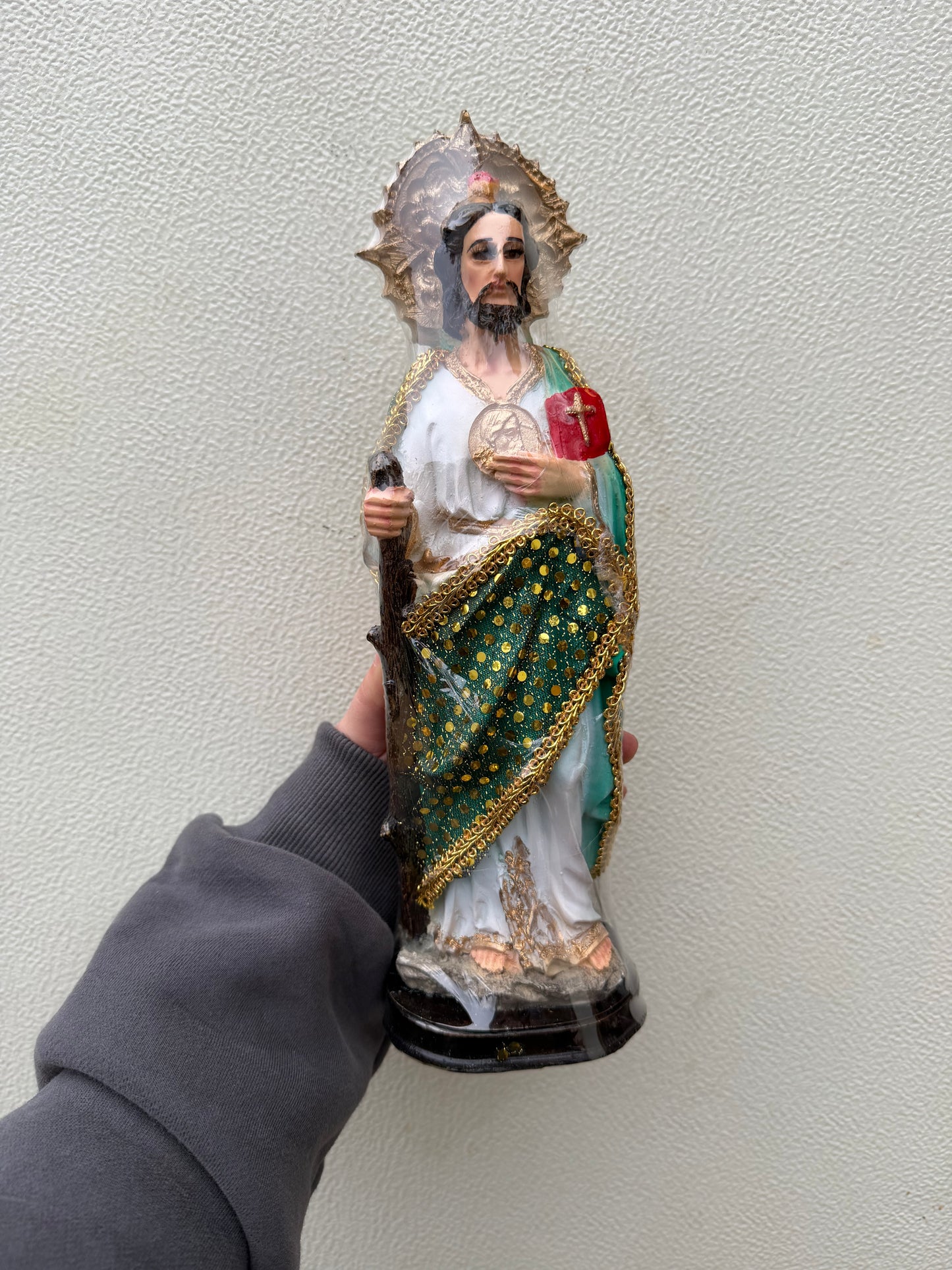 San Judas 12in Decor Statue