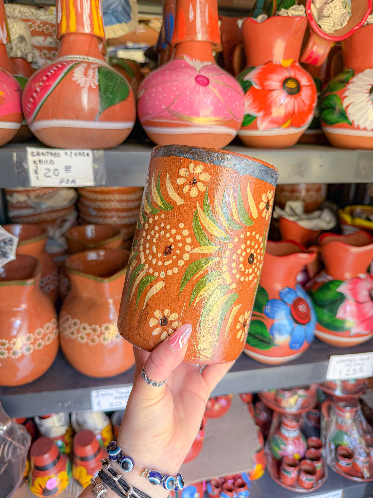 Mexican Traditional Large Cup Tarro