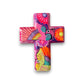 Guerrero Hand-Painted Cross Wall Art | Colorful Mexican Décor