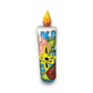 Talavera Candle Figurine | Hand-Painted Decorative Mexican Ceramic Art