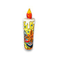 Talavera Candle Figurine | Hand-Painted Decorative Mexican Ceramic Art