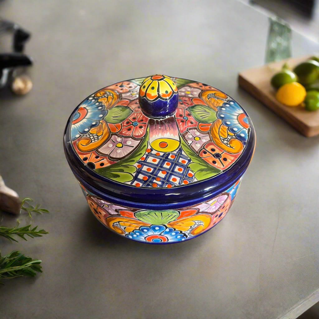 Custom Talavera Dinnerware Set | Hand-Painted Mexican Ceramic