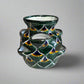 Talavera Strawberry Planter | Green Peacock Design