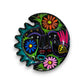 Guerrero Sun Moon Wall Art | Hand-Painted Mexican Eclipse Decor