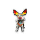Talavera Chihuahua Holding Bone | Day of the Dead Dog Figurine