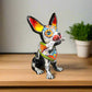 Talavera Chihuahua Holding Bone | Day of the Dead Dog Figurine