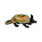 Talavera Armadillo Statue | Hand-Painted Mexican Folk Art Animal