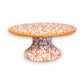 Talavera Cake Stand Set | Two-Piece Handmade Dessert Pedestal