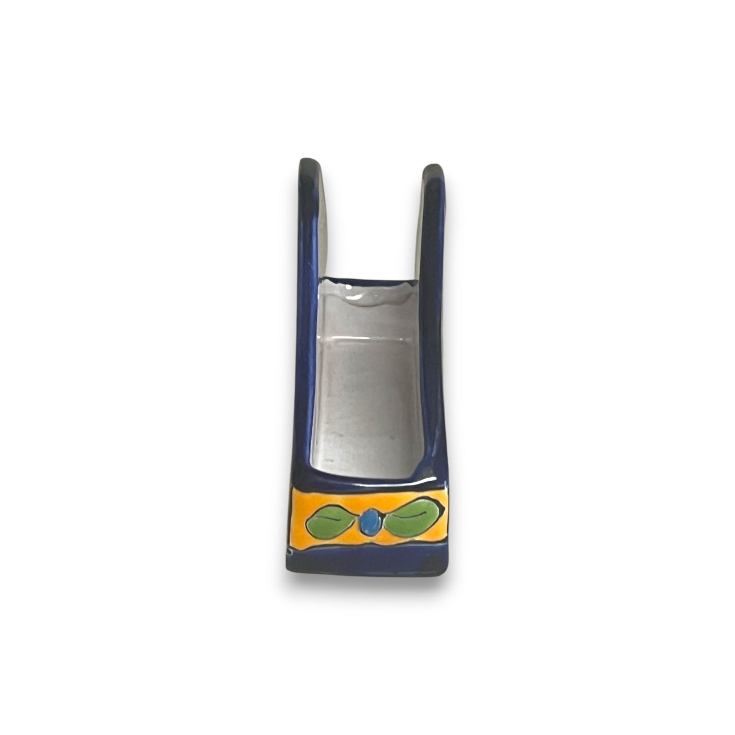 Talavera Napkin Holder | Hand-Painted Mexican Ceramic Decor