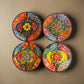 8" Talavera Dinner Plate | Hand-Painted Mexican Folk Art Dish