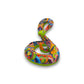 Colorful Talavera Snake Figurine | Handcrafted Mexican Art