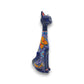 Colorful Talavera Cat Statue | Handcrafted Mexican Art