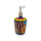 Talavera Floral Soap Pump | Hand-Painted Mexican Ceramic