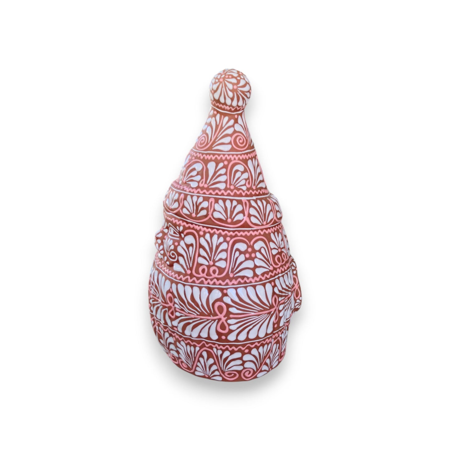 Terracotta Talavera Santa | Handcrafted Holiday Statue