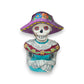Talavera Skeleton Planter | Day of the Dead Ceramic Pot