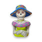 Talavera Skeleton Planter | Day of the Dead Ceramic Pot