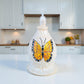 Talavera Butterfly Soap Dispenser | Hand-Painted Ceramic