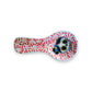 Colorful Talavera Skull Spoon Rest | Mexican Kitchen Art