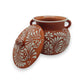 Talavera Frijolero Bean Pot with Lid | Mexican Clay Pot