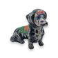 Talavera Dachshund Figurine | Day of the Dead Ceramic Dog