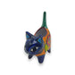 Vibrant Talavera Cat Planter | Handcrafted Mexican Pottery