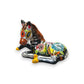 Day of the Dead Talavera Horse Planter | Hand-Painted Pottery