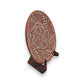Set of 4 Brown & White Talavera Wall Plates | 11.5" Decorative  Plates