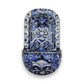 Blue & White Talavera Wall Fountain | Handcrafted Mexican Ceramic