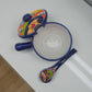 Talavera Salsa Bowl with Lid | Hand-Painted Ceramic Salsera