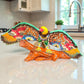 Majestic Talavera Eagle Figurine | Handcrafted Mexican Art
