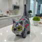 Talavera Cat Figurine | Day of the Dead Handcrafted Art