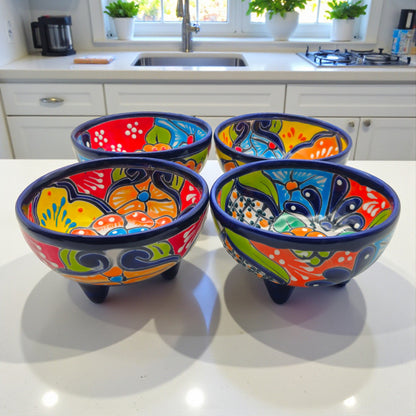 Talavera Salsa Bowl | Handcrafted Mexican Molcajete