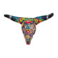 Colorful Talavera Bull Skull | Mexican Wall Art Decor