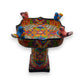 Colorful Talavera Bird Bath | Hand-Painted Ceramic Garden Art