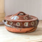 Large 1.5kg Barro Cazuela Con Tapa