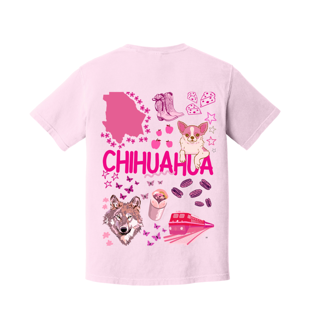 Mexico States Pink Herencia Tee Collection