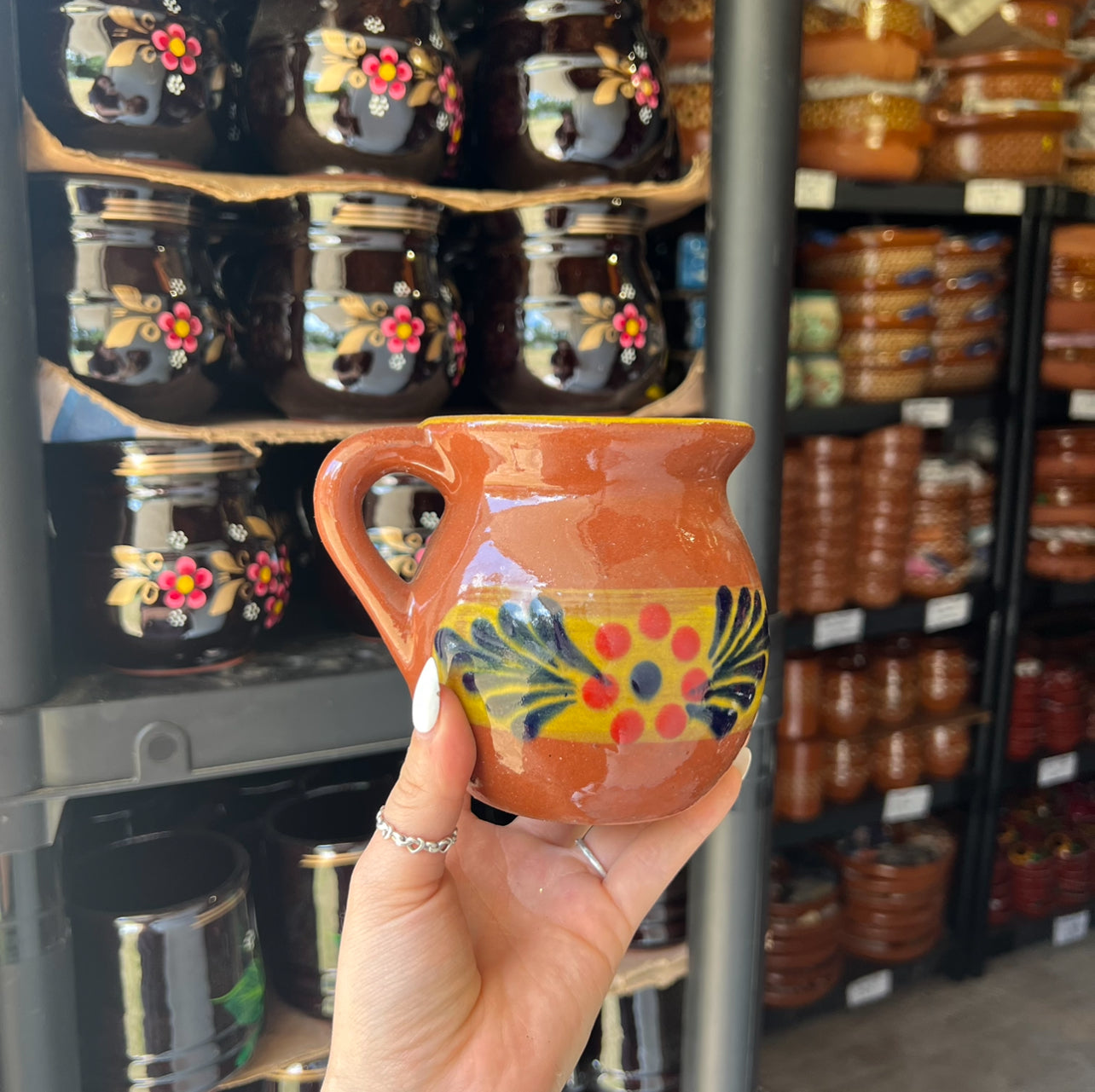 Glossy Ceramic Hand-painted Mug