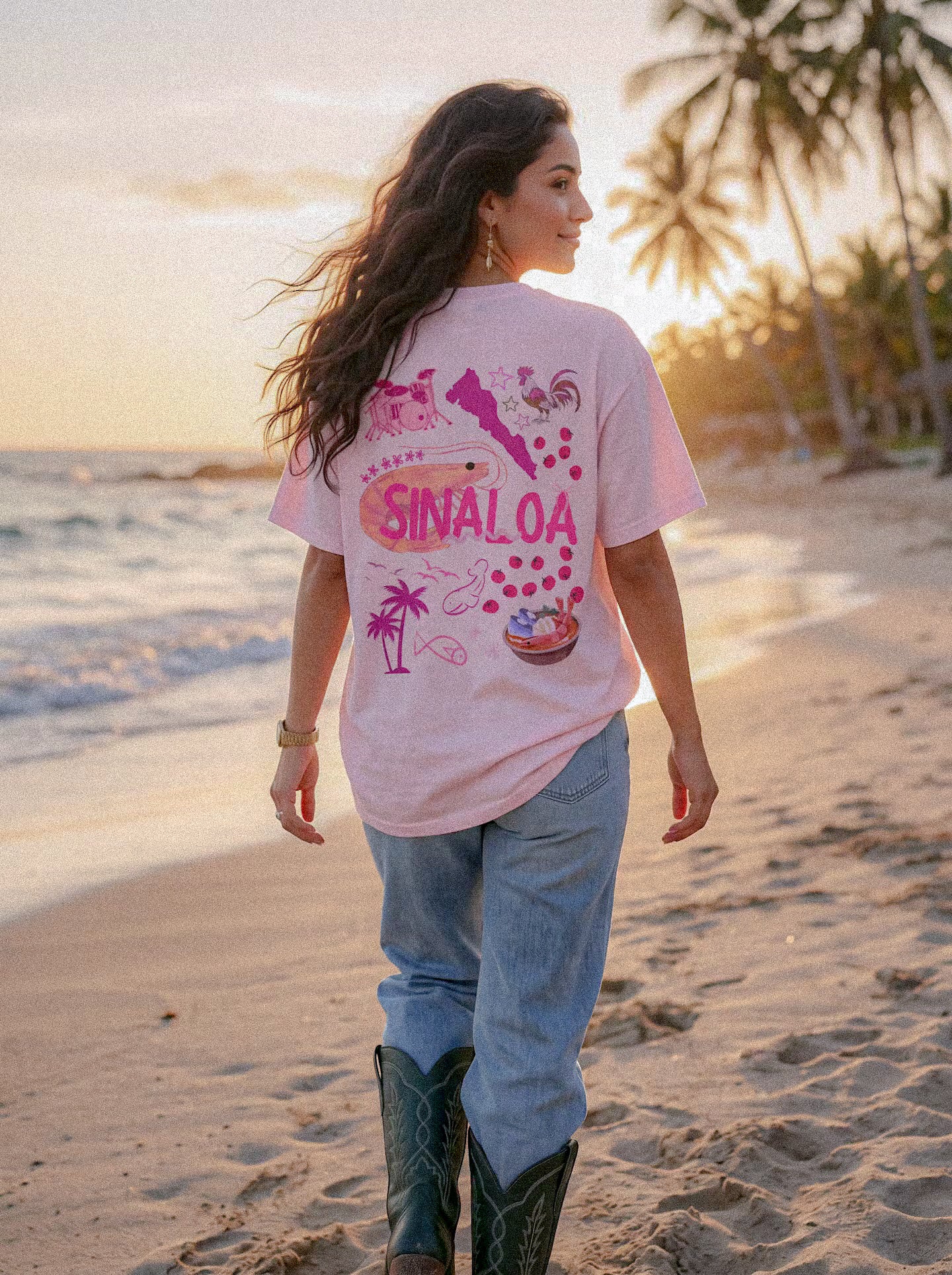 Mexico States Pink Herencia Tee Collection
