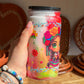 Colorful Muñeca Doll Drink Cup with Lid