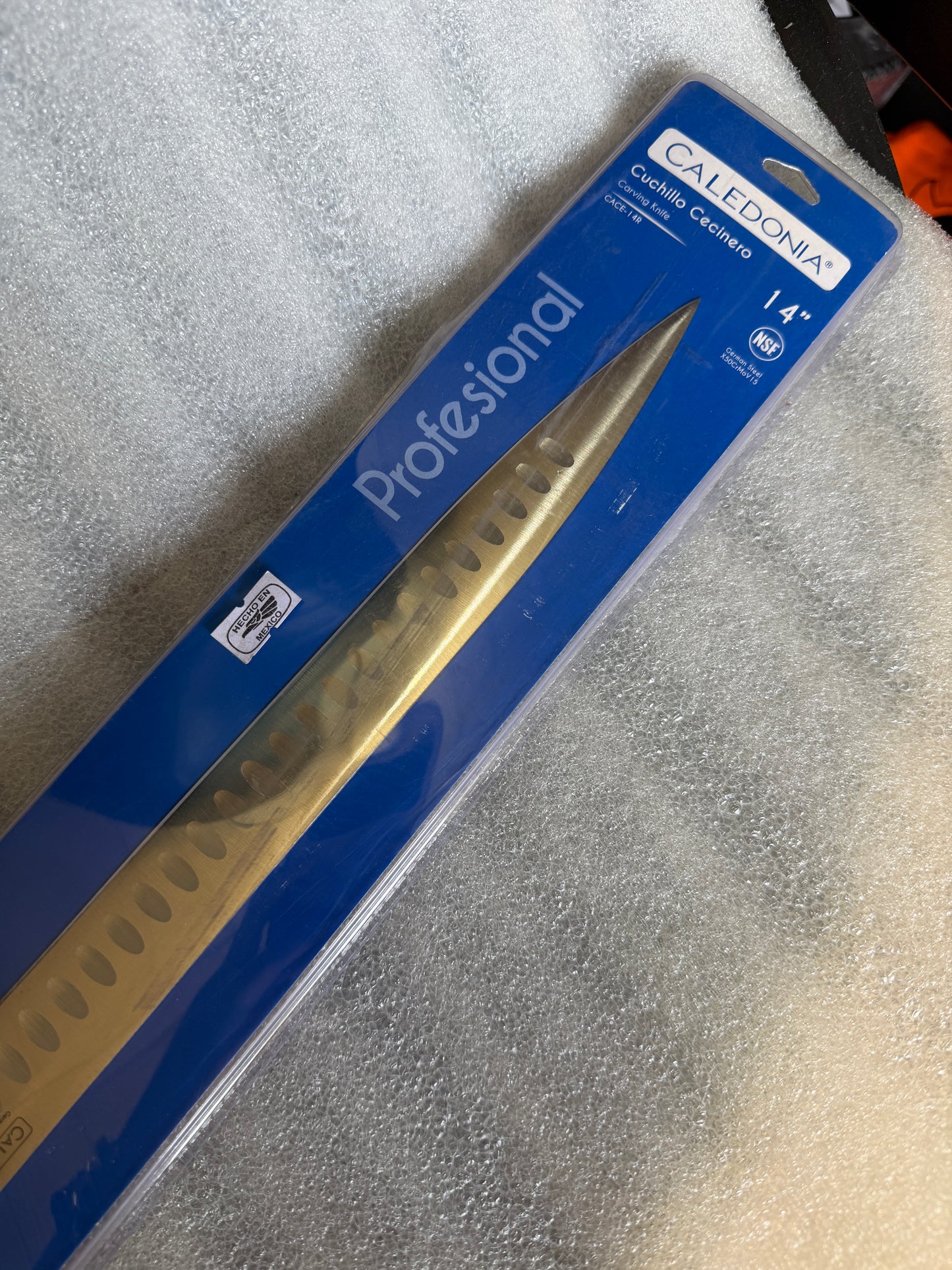 14-16” Stainless Steel Acero Cuchillo Cecinero