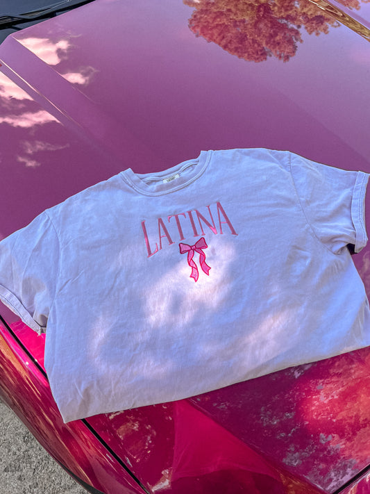 Coquette Latina • Embroidered Comfort Colors Tee