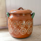 Mexican Barro Bean Pot Sin Plomo