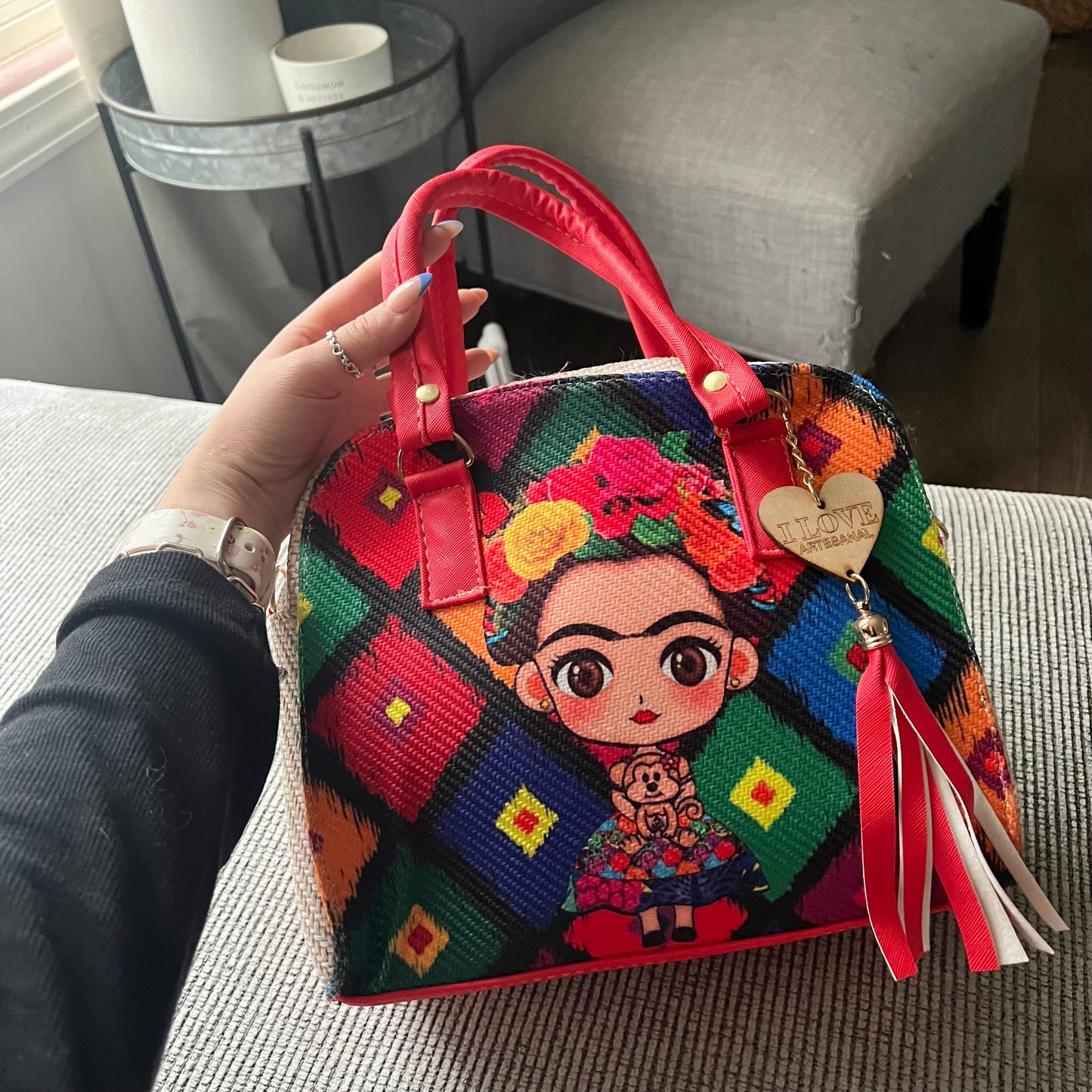 Frida Kahlo Medium Artisan Bag
